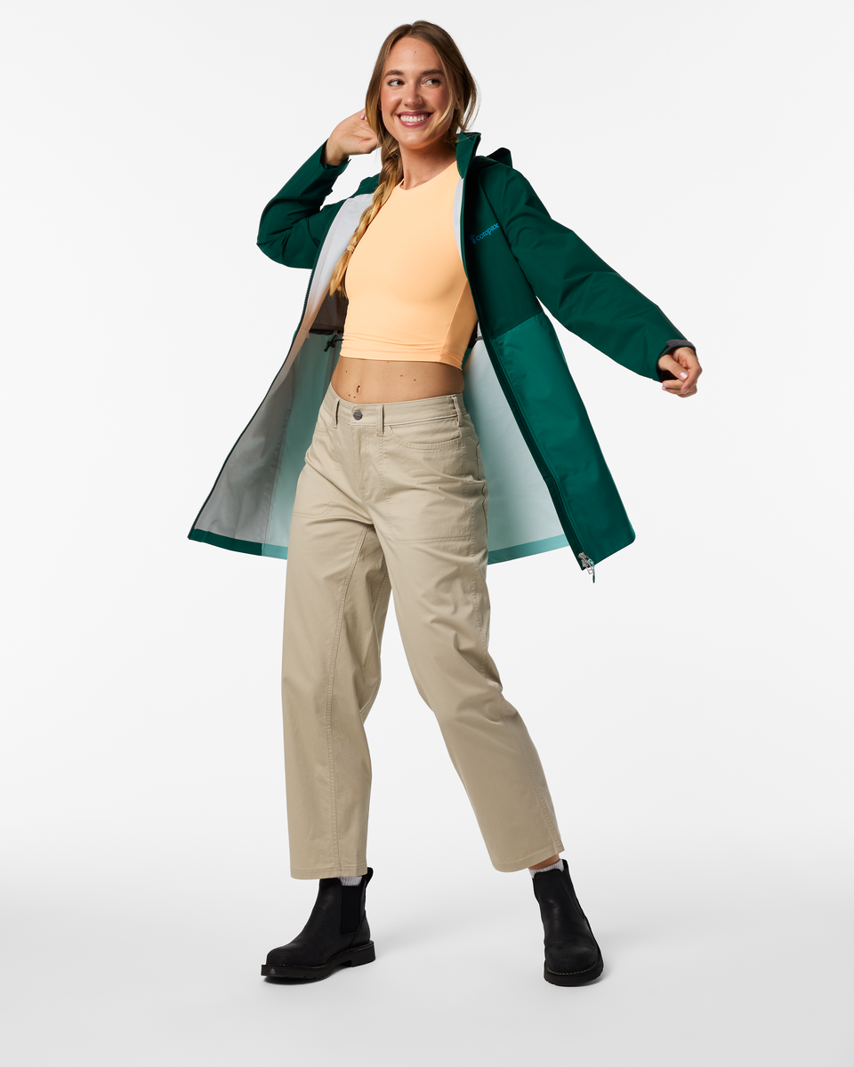 Cielo Rain Trench - Women's - Kale/Malachite - US 3013
