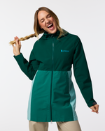 Cielo Rain Trench - Women's - Kale/Malachite - US 3013