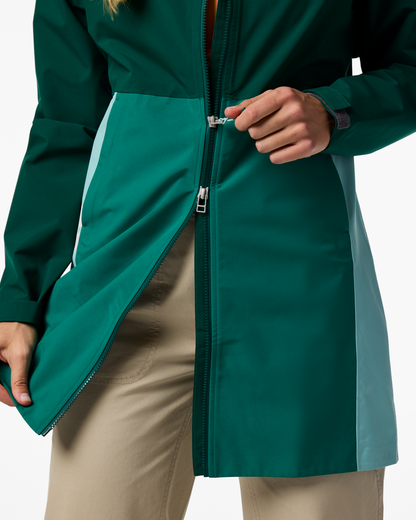 Cielo Rain Trench - Women's - Kale/Malachite - US 3013