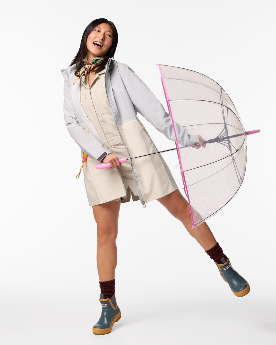 Cielo Rain Trench - Women's - Vapor/Chalk - US 2182