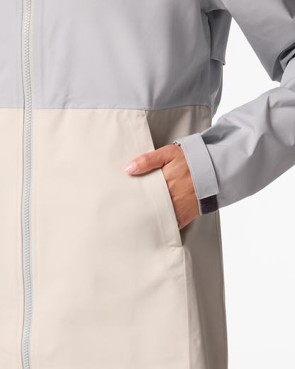 Cielo Rain Trench - Women's - Vapor/Chalk - US 2182