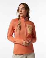 Otero Fleece Half-Zip Pullover - Women's - Grapefruit - US 8184
