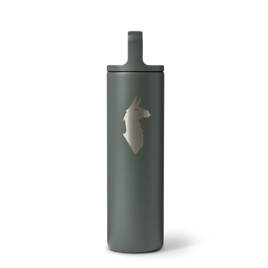 MiiR Llama 20oz Wide Mouth Bottle - Iron - US 2480