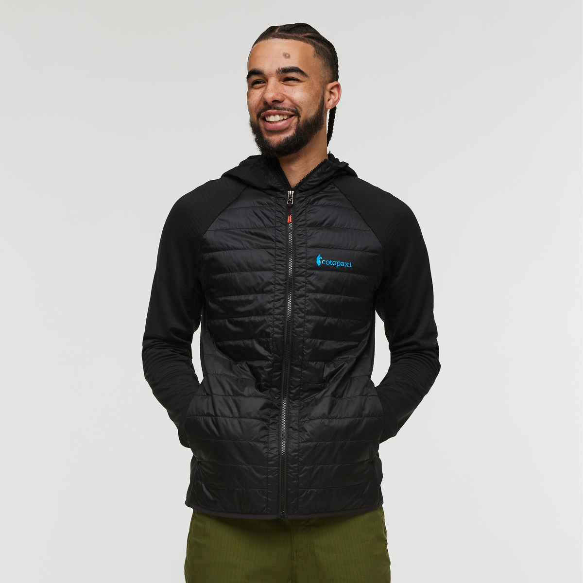 Capa Hybrid Insulated Hooded Jacket - Men's - Cotopaxi Black - US 2936