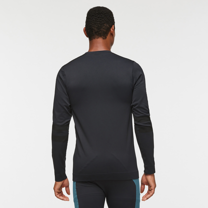 Debajo Seamless Baselayer Crew - Men's - Cotopaxi Black - US 9174