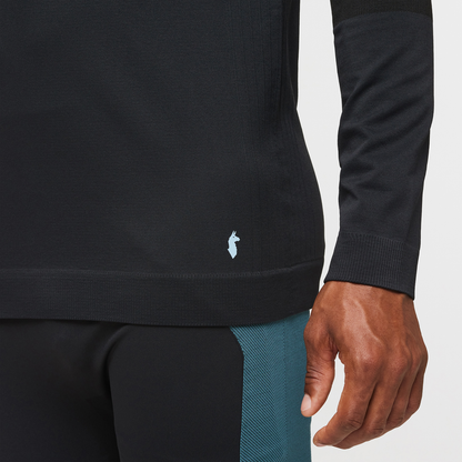 Debajo Seamless Baselayer Crew - Men's - Cotopaxi Black - US 9174