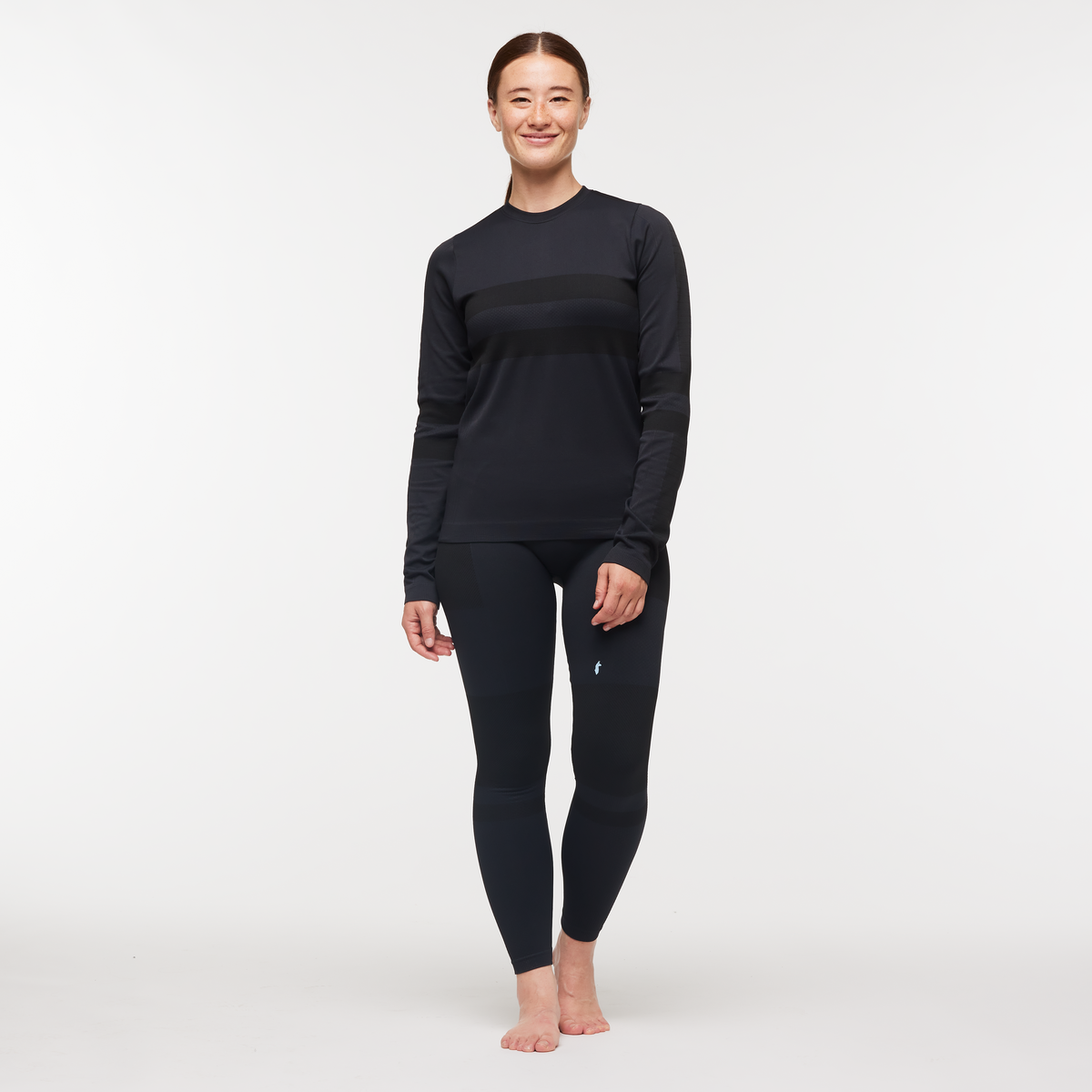 Debajo Seamless Baselayer Crew - Women's - Cotopaxi Black - US 1334
