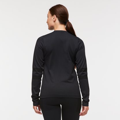 Debajo Seamless Baselayer Crew - Women's - Cotopaxi Black - US 1334