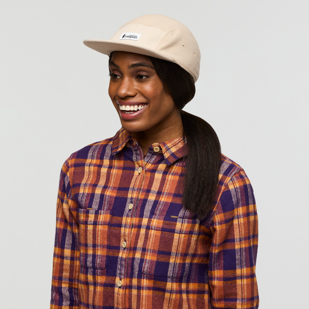 Fleece 5-Panel Hat - Oatmeal - US 8883