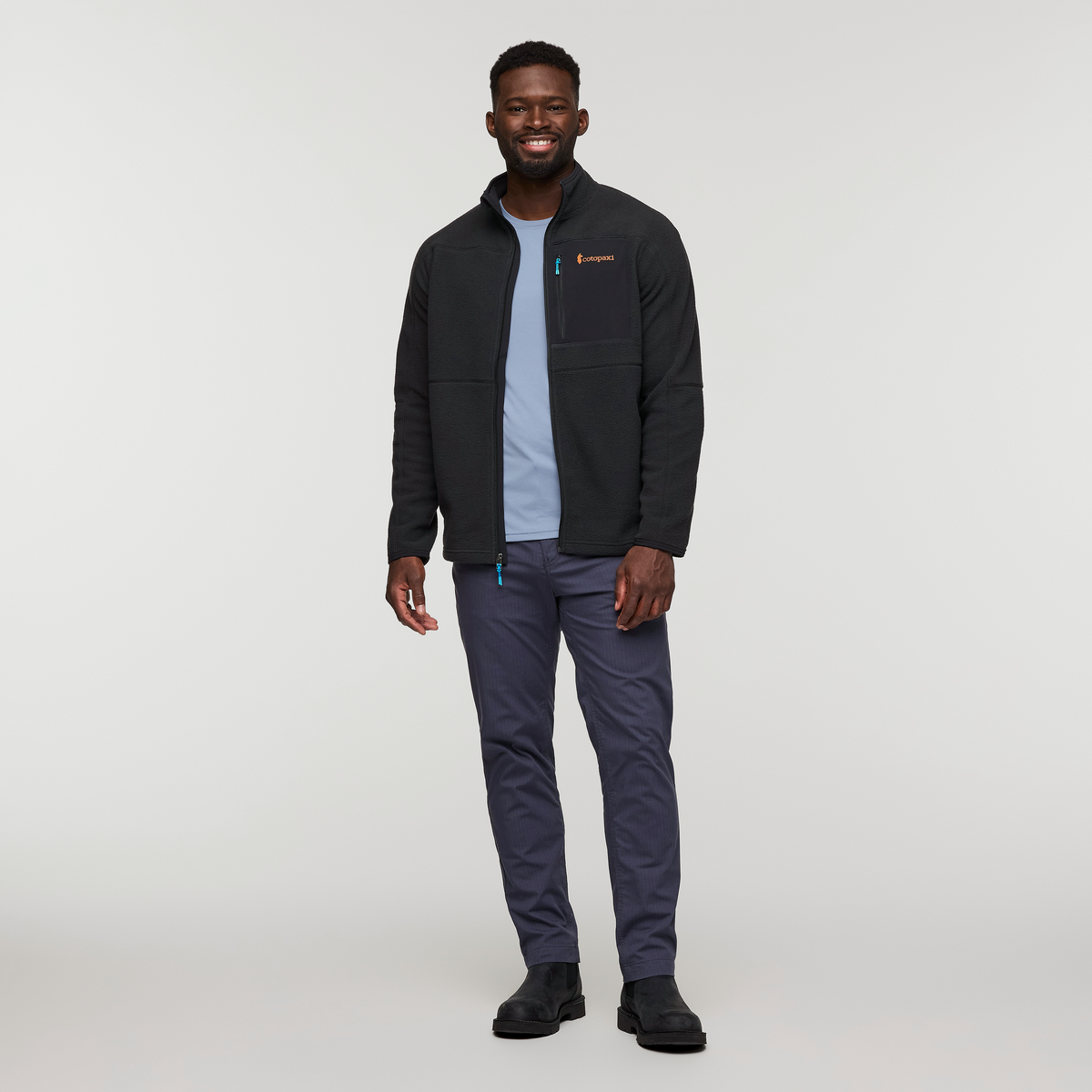 Abrazo Fleece Full-Zip Jacket - Men's - Cotopaxi Black - US 9938