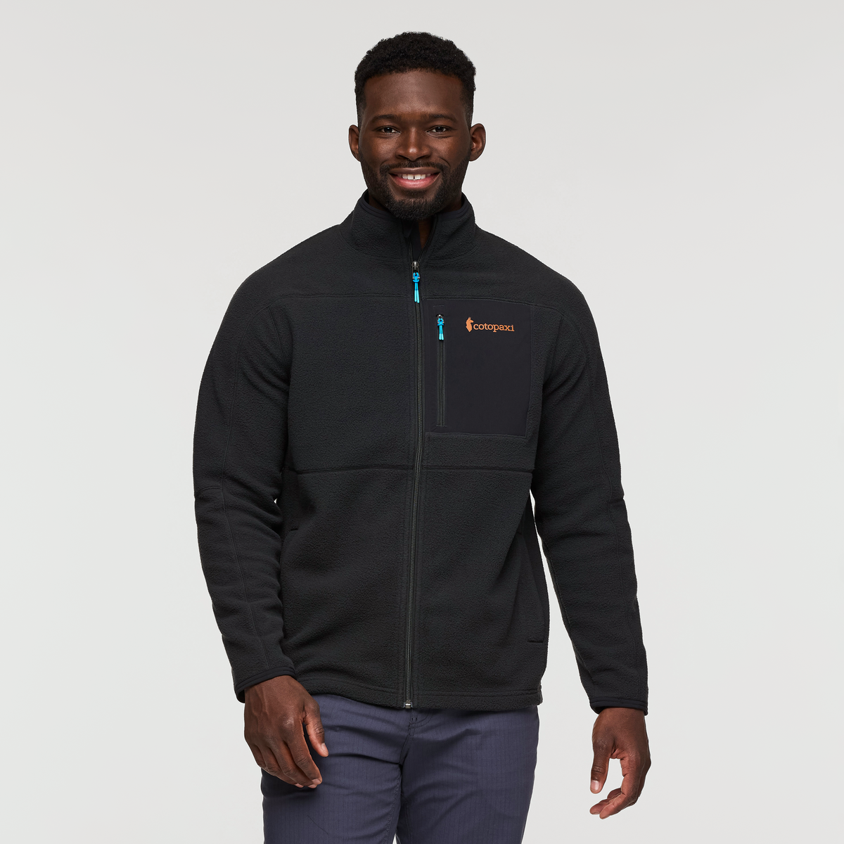 Abrazo Fleece Full-Zip Jacket - Men's - Cotopaxi Black - US 9938
