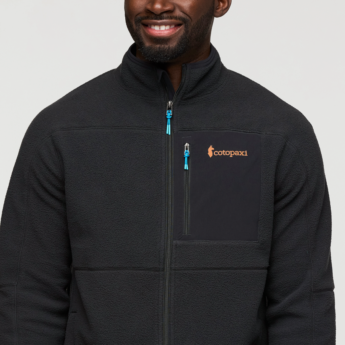 Abrazo Fleece Full-Zip Jacket - Men's - Cotopaxi Black - US 9938