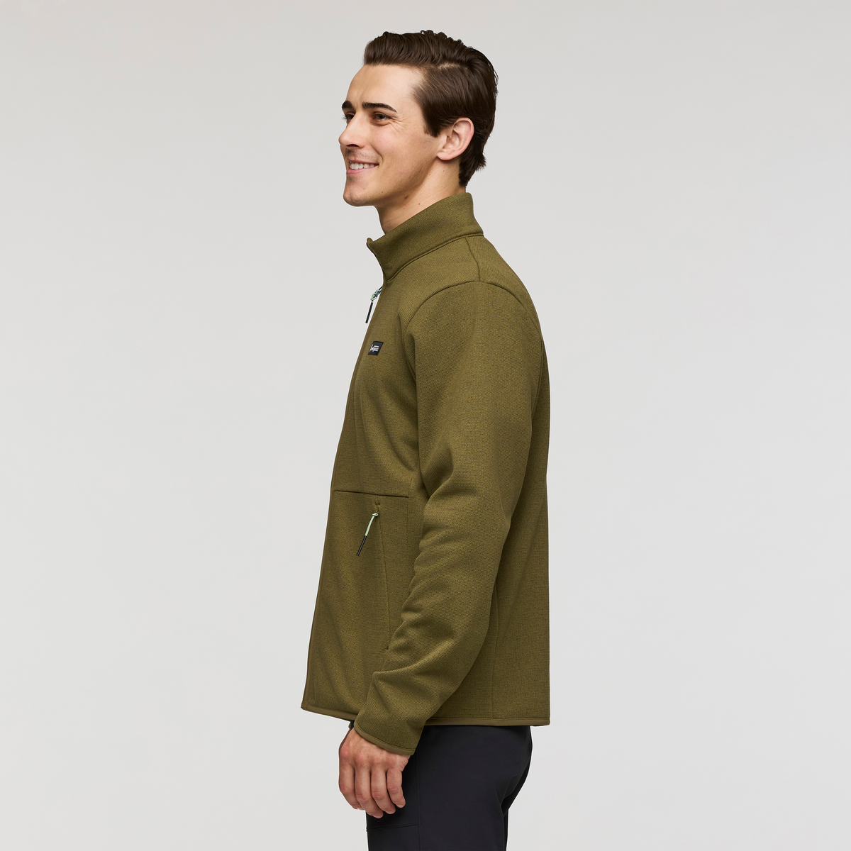 Envo Fleece Full-Zip Jacket - Men's - Heather Live Oak - US 4482