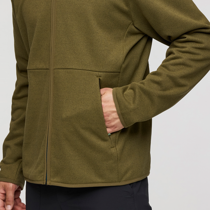Envo Fleece Full-Zip Jacket - Men's - Heather Live Oak - US 4482