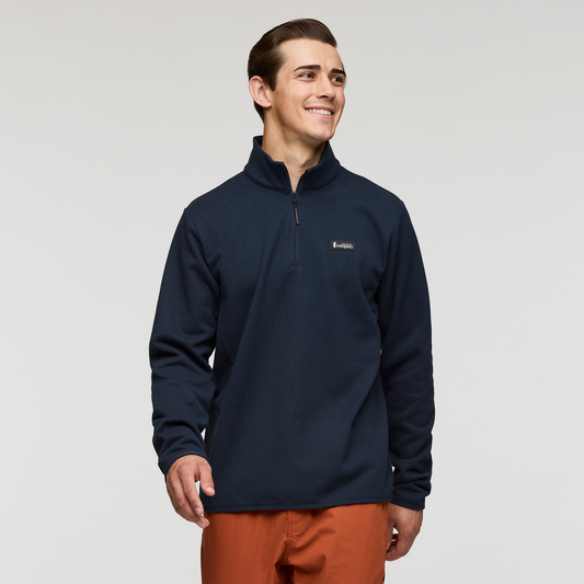 Envo Fleece Quarter-Zip Pullover - Men's - Heather Carbon - US 8115