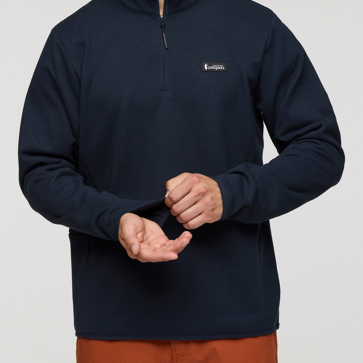 Envo Fleece Quarter-Zip Pullover - Men's - Heather Carbon - US 8115