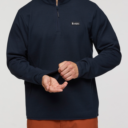 Envo Fleece Quarter-Zip Pullover - Men's - Heather Carbon - US 8115