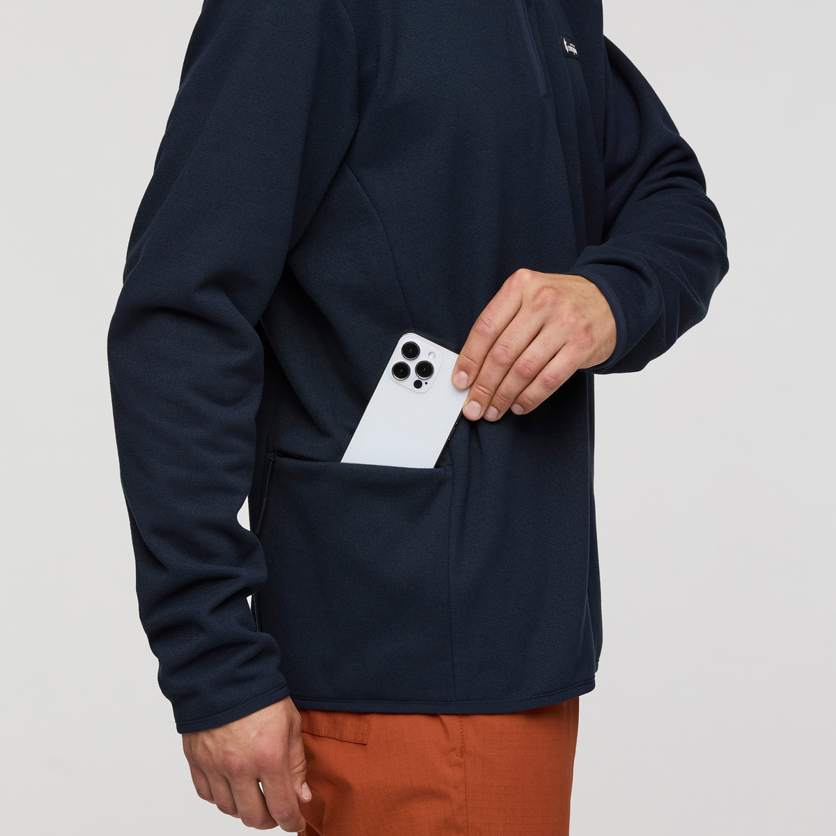 Envo Fleece Quarter-Zip Pullover - Men's - Heather Carbon - US 8115