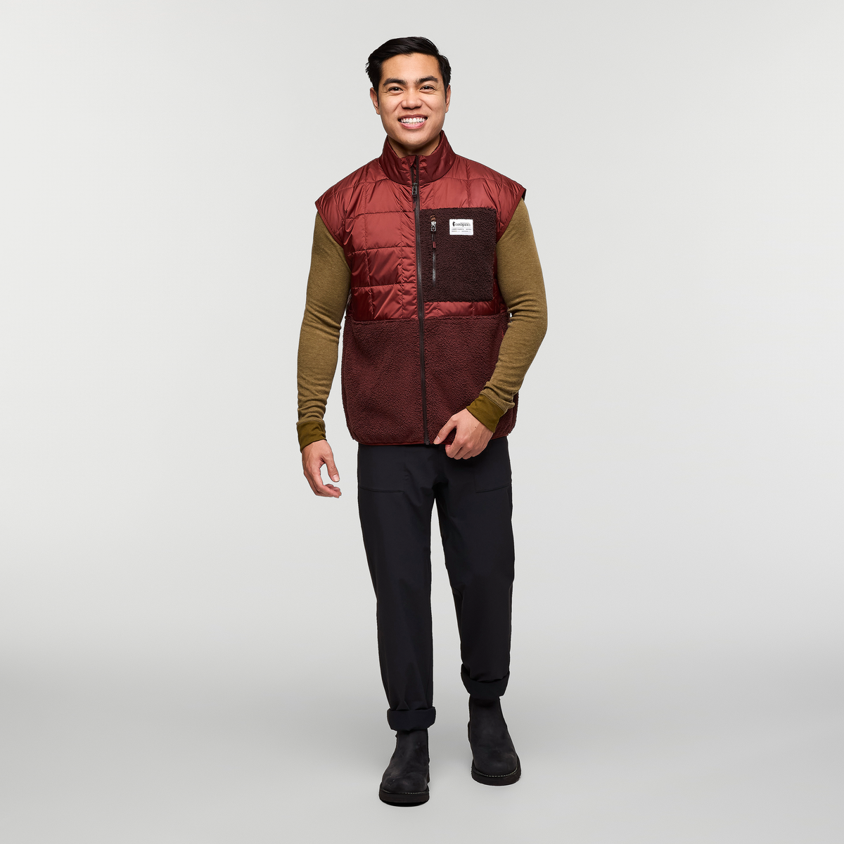 Trico Hybrid Vest - Men's - Rusty/Chestnut - US 5819
