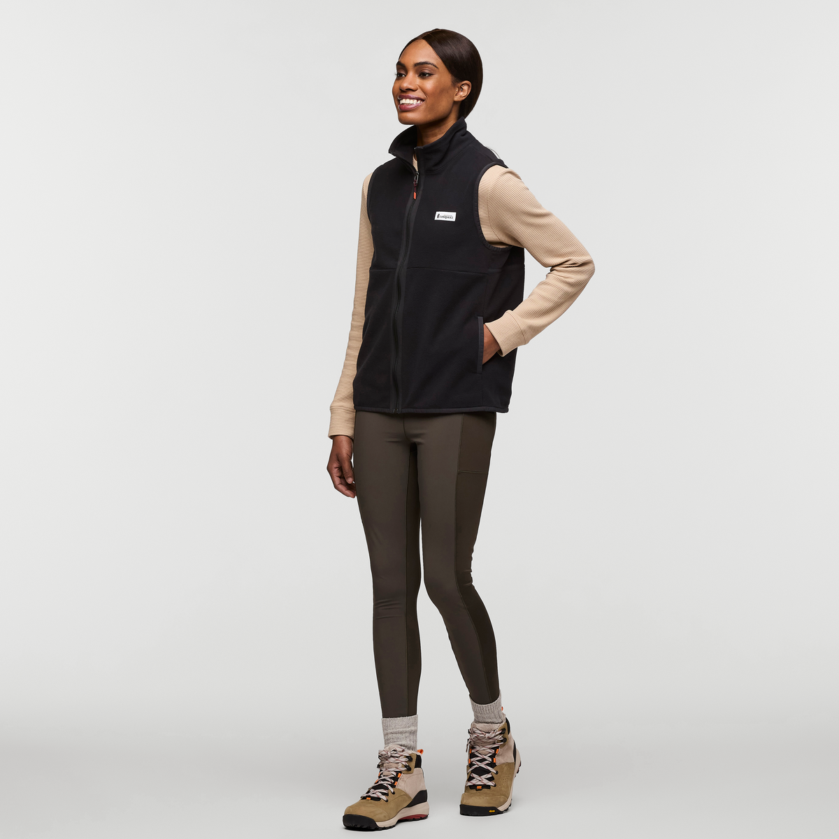 Amado Fleece Vest - Women's - Cotopaxi Black - US 1650
