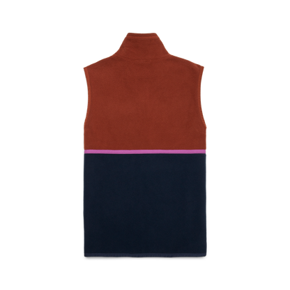 Amado Fleece Vest - Women's - Rusty/Carbon - US 7507
