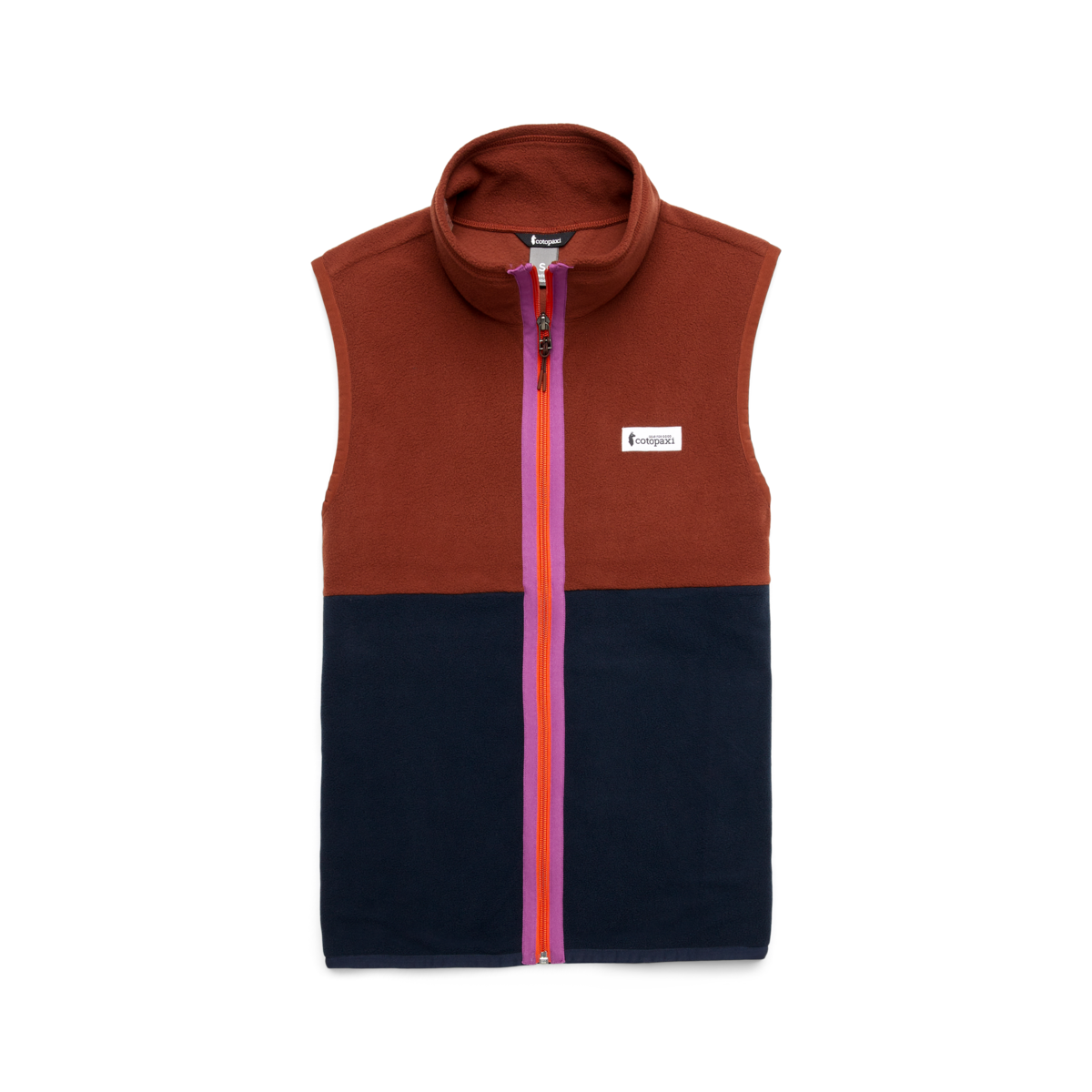 Amado Fleece Vest - Women's - Rusty/Carbon - US 7507