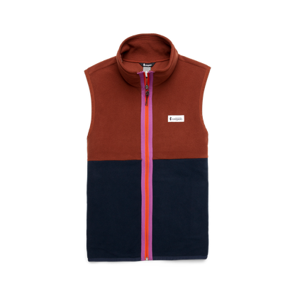 Amado Fleece Vest - Women's - Rusty/Carbon - US 7507