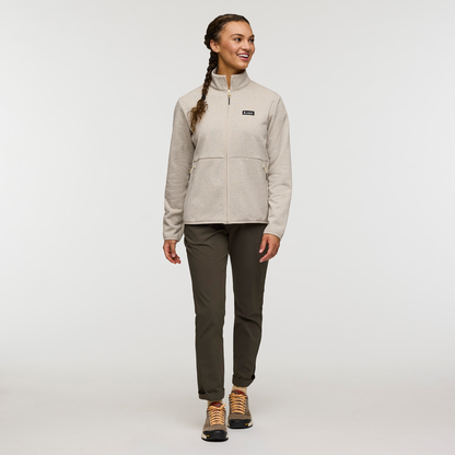 Envo Fleece Full-Zip Jacket - Women's - Heather Cream - US 8852