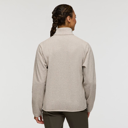Envo Fleece Full-Zip Jacket - Women's - Heather Cream - US 8852