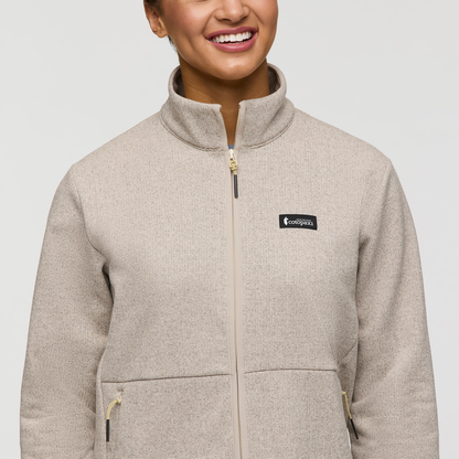 Envo Fleece Full-Zip Jacket - Women's - Heather Cream - US 8852