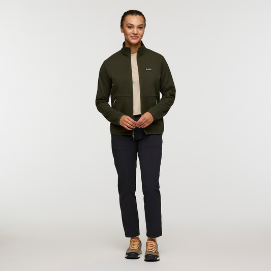 Envo Fleece Full-Zip Jacket - Women's - Heather Woods - US 7794