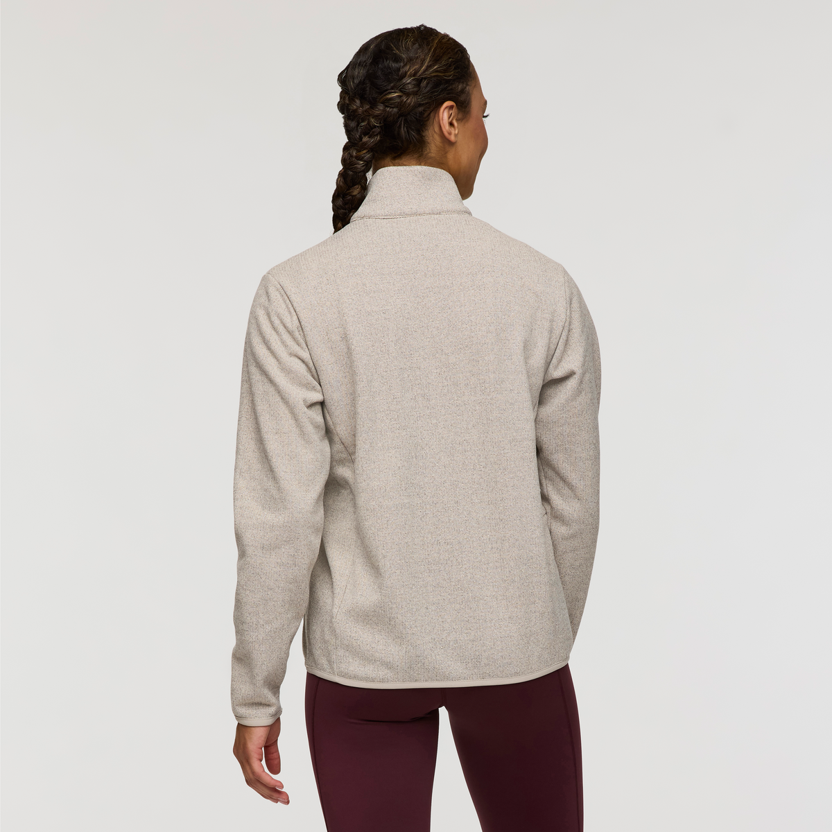 Envo Fleece Quarter-Zip Pullover - Women's - Heather Cream - US 7217