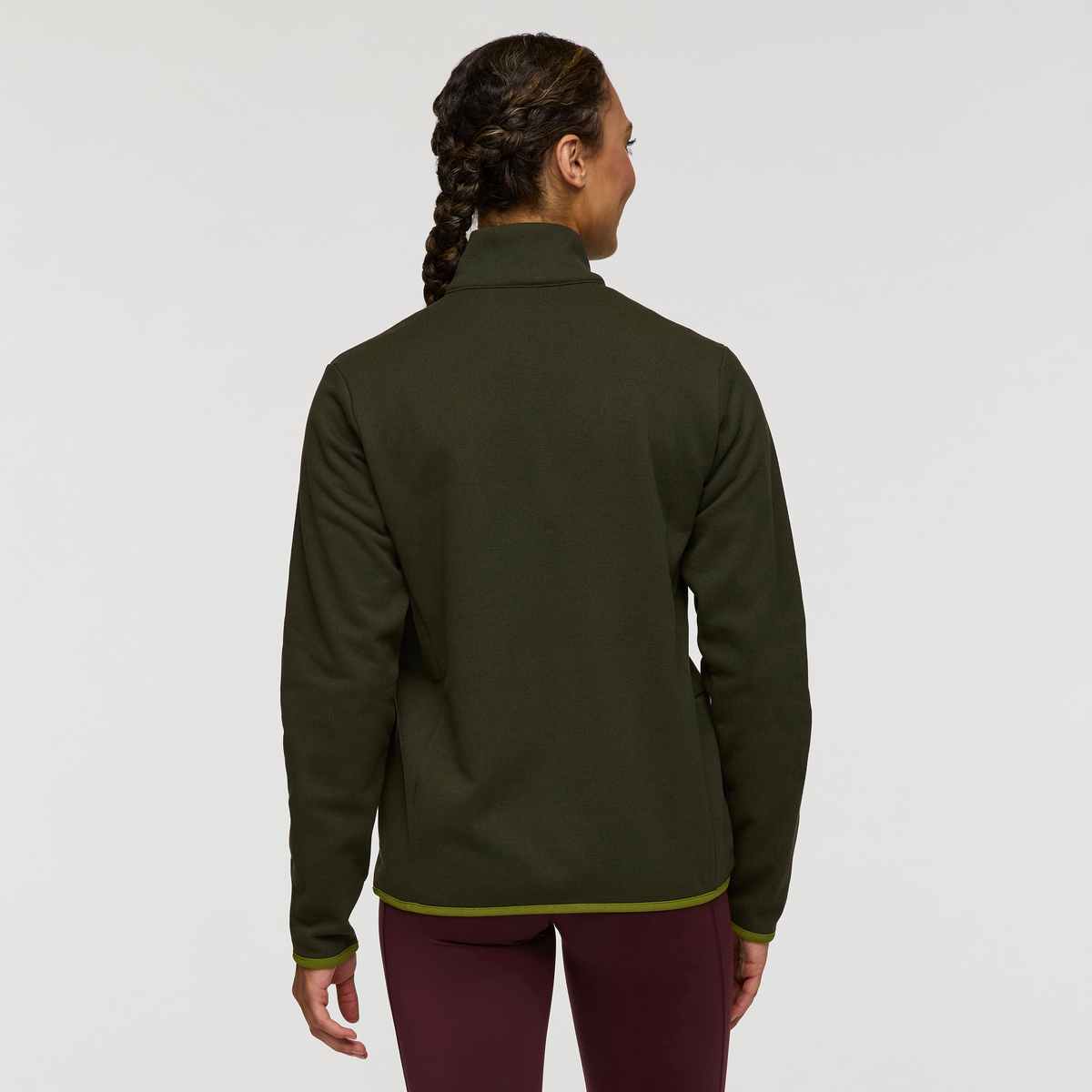 Envo Fleece Quarter-Zip Pullover - Women's - Heather Woods - US 1760