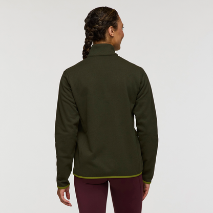 Envo Fleece Quarter-Zip Pullover - Women's - Heather Woods - US 1760