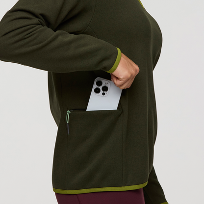 Envo Fleece Quarter-Zip Pullover - Women's - Heather Woods - US 1760