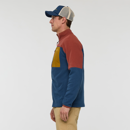 Abrazo Fleece Full-Zip Jacket - Men's - Nutmeg/Deep Sea - US 5516