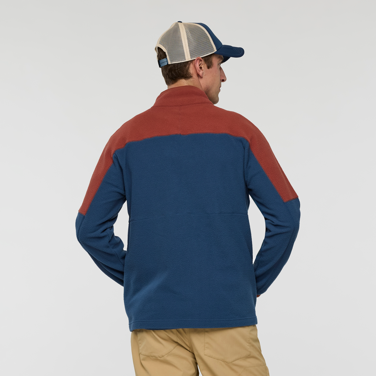 Abrazo Fleece Full-Zip Jacket - Men's - Nutmeg/Deep Sea - US 5516