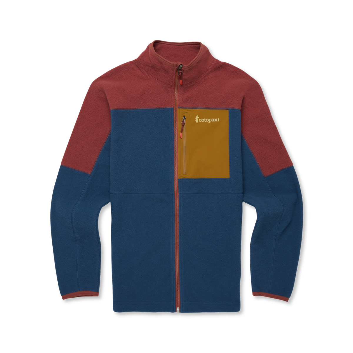 Abrazo Fleece Full-Zip Jacket - Men's - Nutmeg/Deep Sea - US 5516