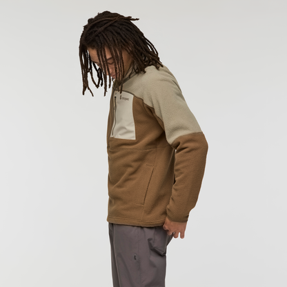 Abrazo Fleece Half-Zip Jacket - Men's - Stone/Dune - US 6713