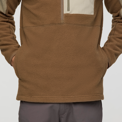 Abrazo Fleece Half-Zip Jacket - Men's - Stone/Dune - US 6713