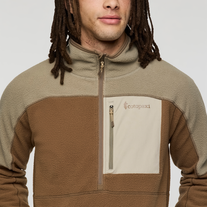 Abrazo Fleece Half-Zip Jacket - Men's - Stone/Dune - US 6713