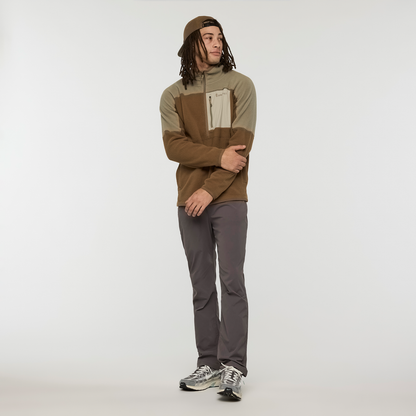 Abrazo Fleece Half-Zip Jacket - Men's - Stone/Dune - US 6713