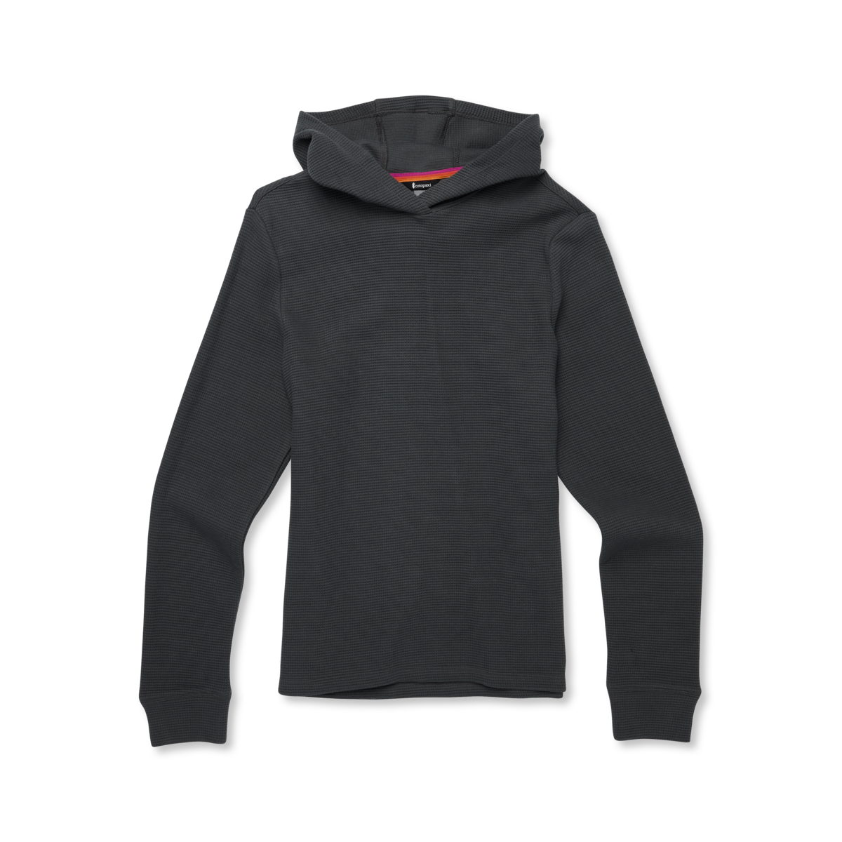 Atajo Long-Sleeve Waffle Hoodie - Men's - Charcoal - US 7422