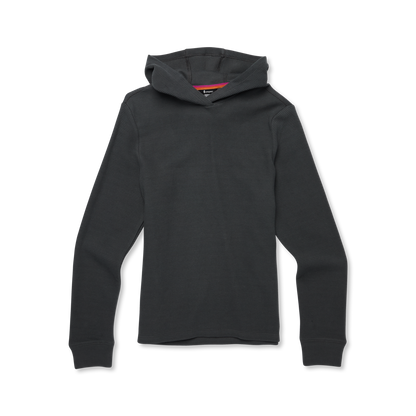 Atajo Long-Sleeve Waffle Hoodie - Men's - Charcoal - US 7422
