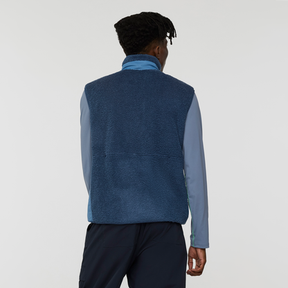 Bacano Fleece Vest - Men's - Deep Sea/Fjord - US 8552