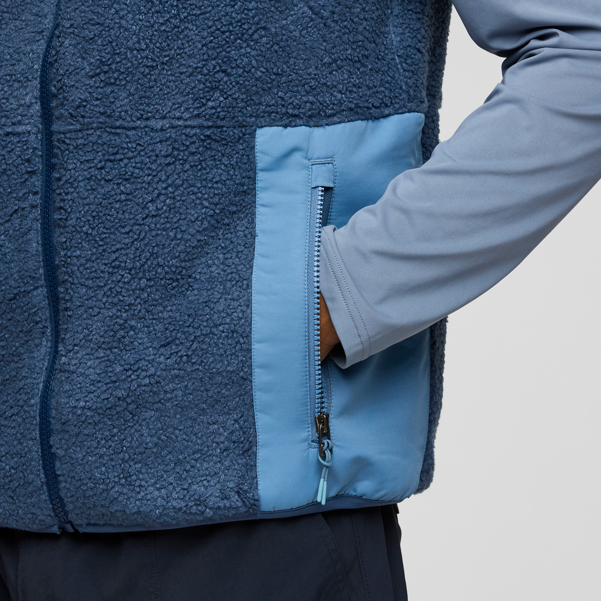 Bacano Fleece Vest - Men's - Deep Sea/Fjord - US 8552