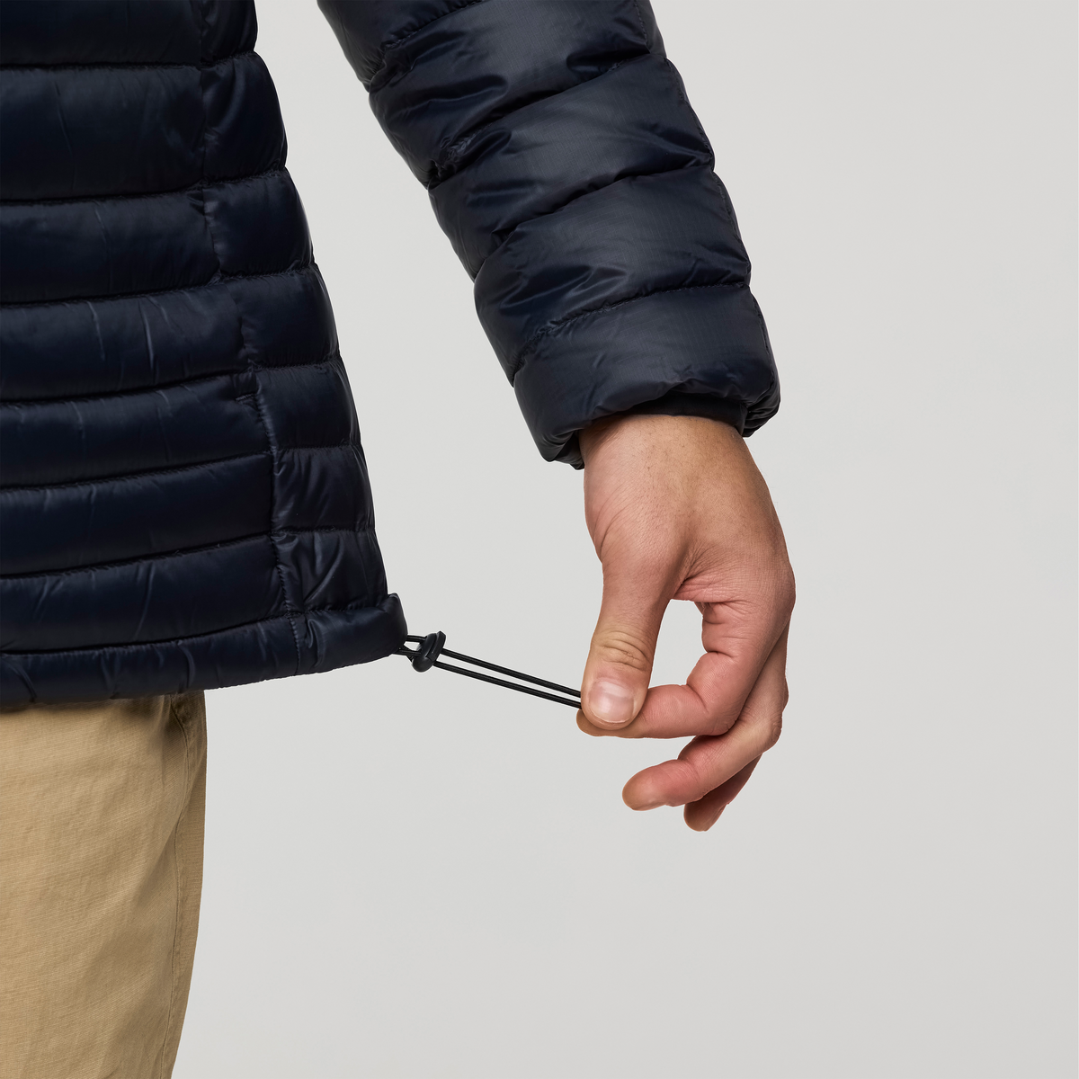 Fuego Down Hooded Jacket - Men's - Carbon Stripes - US 2876