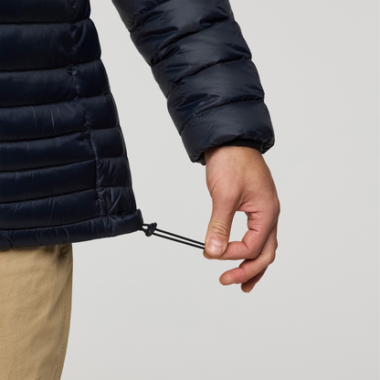 Fuego Down Hooded Jacket - Men's - Carbon Stripes - US 2876