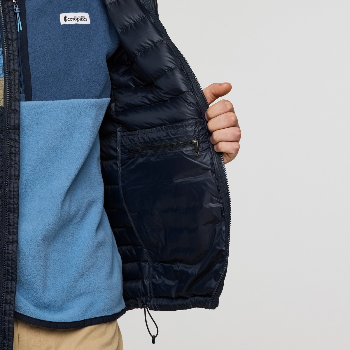 Fuego Down Hooded Jacket - Men's - Carbon Stripes - US 2876