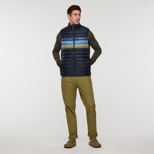 Fuego Down Vest - Men's - Carbon Stripes - US 2072